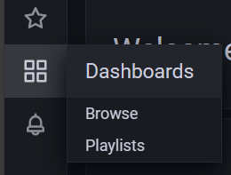 Browse link in the left nav